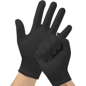 Cotton Hand Gloves for Men & Women | Sun & Dust Protection | Soft Driving Gloves | Black | 1 Pair