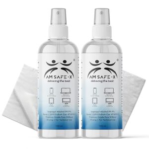 IPA Isopropyl Spray | (CH3)2-CH-OH CAS: 67-63-0 | Premium Grade Pure without mixing | For Technical Use | 100ML Pack of 2