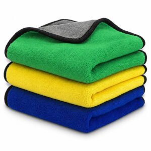 Microfiber Cleaning Cloth 600 GSM Pack of 3