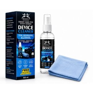 Multipurpose Glass & Screen Cleaner Spray – Streak-Free Cleaning 100ML With Cleaning Cloth