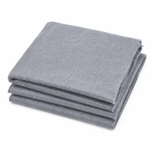 Microfiber Glass Cleaning Cloth – Streak-Free Lint-Free Cloth for Windows, Mirrors & Glass Surfaces